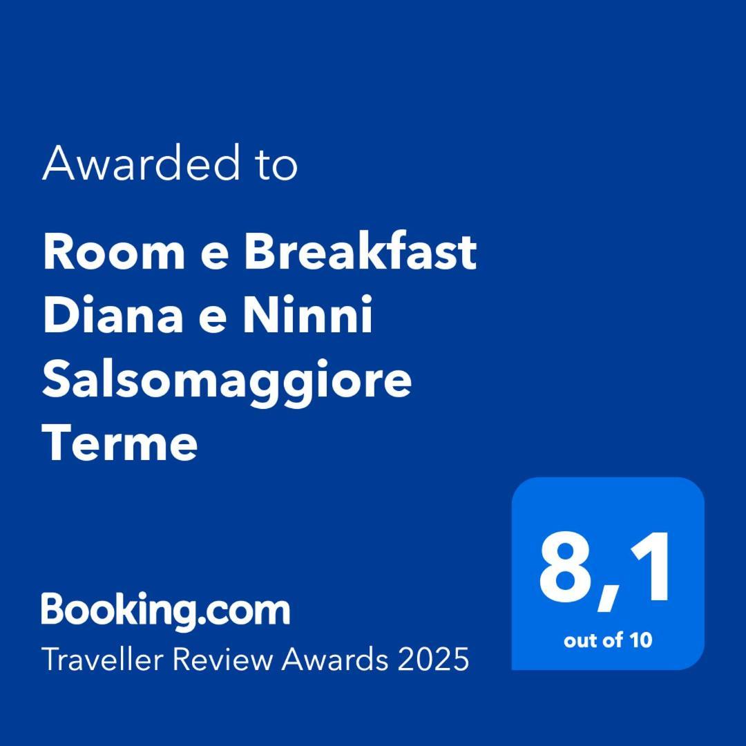 Room E Breakfast Diana E Ninni Salsomaggiore Terme Kültér fotó